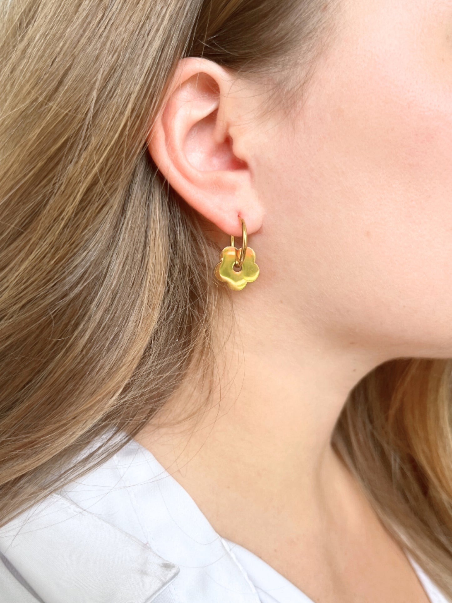 Boucle d'oreilles Célia dorées