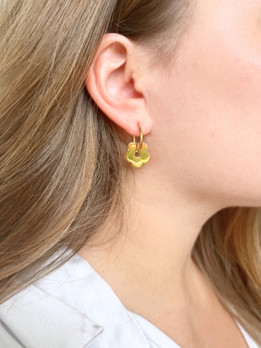Boucle d'oreilles Célia dorées