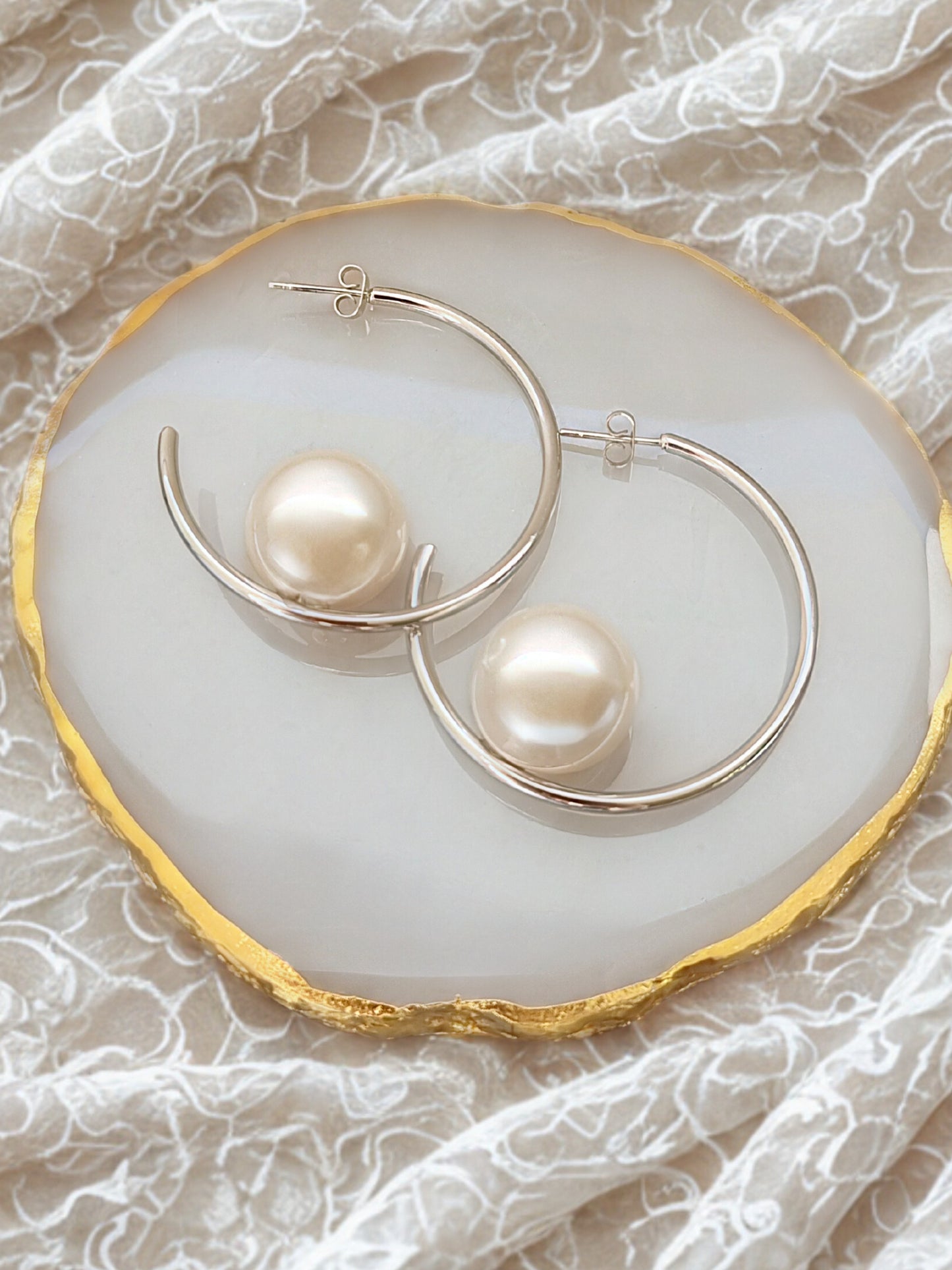 Boucles d'oreilles Adélie