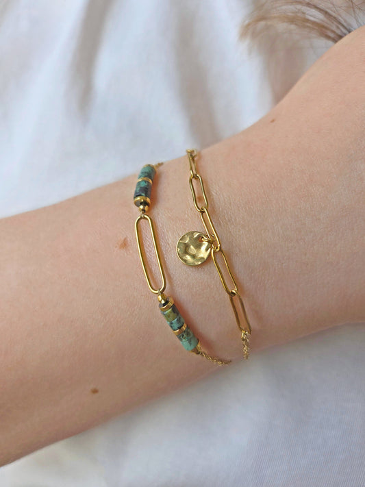 Bracelet Sienna vert