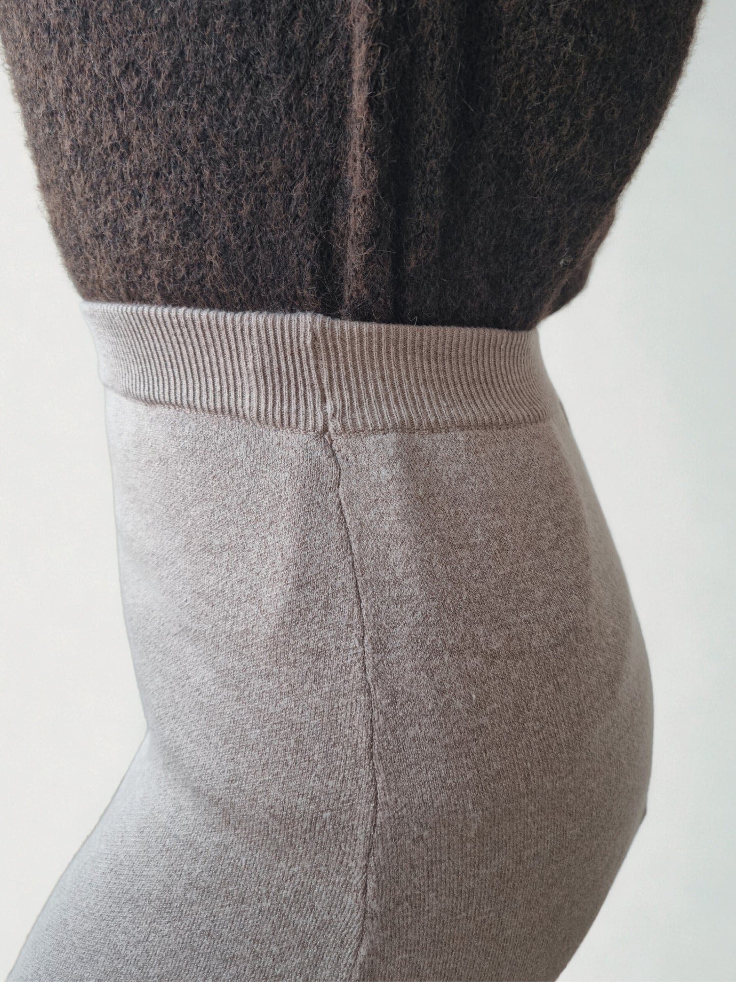 Jupe Thaïs taupe