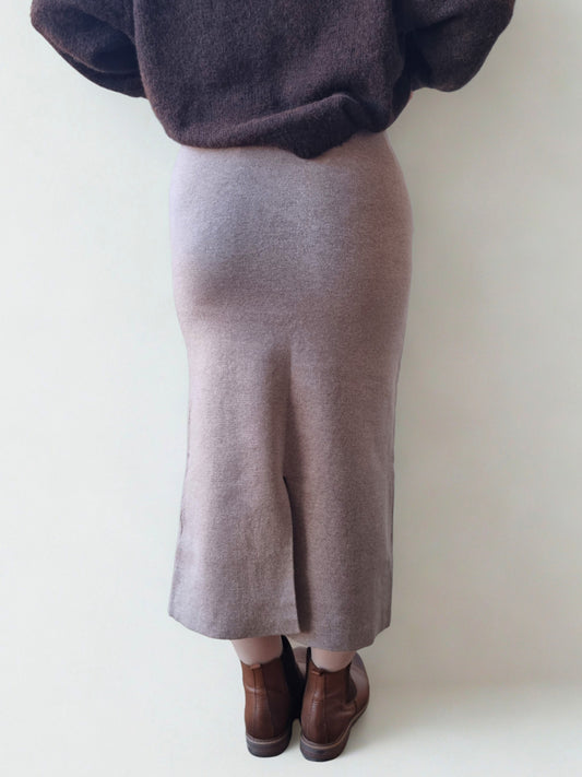 Jupe Thaïs taupe