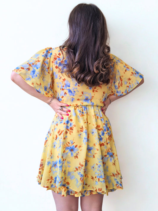 Robe Paola jaune