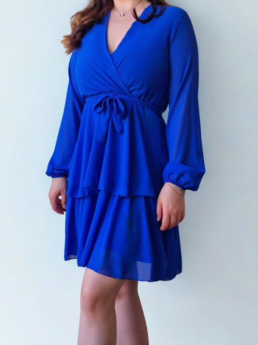 Robe Flavie bleue