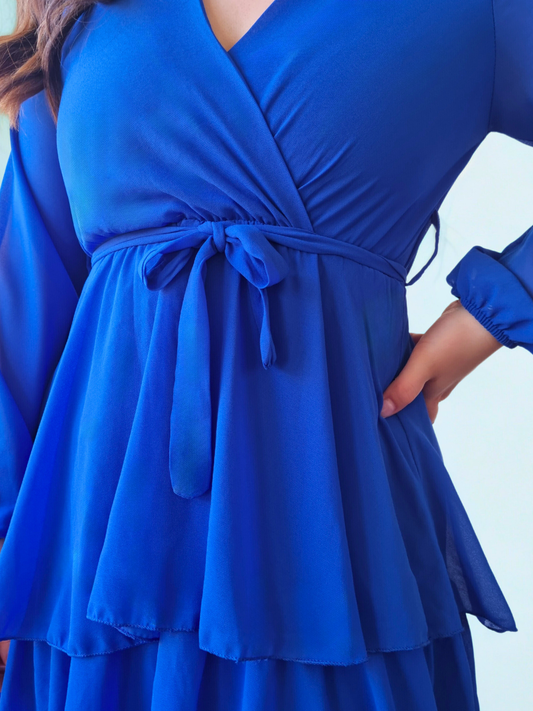 Robe Flavie bleue