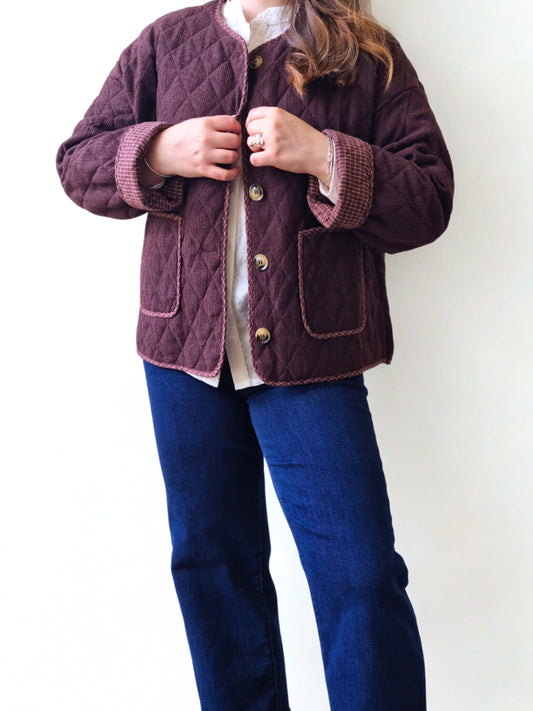 Veste Clarisse Chocolat