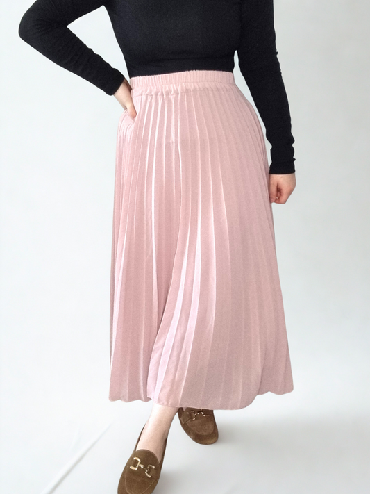 Jupe Aurore rose poudré
