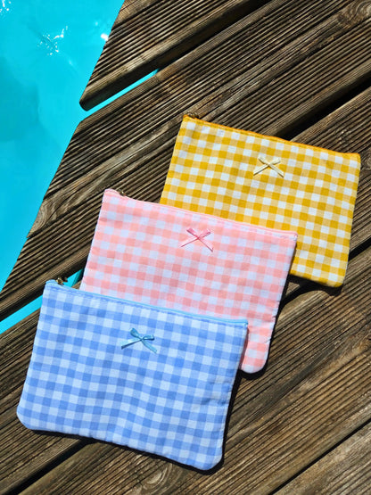 Pochette Georgia bleue