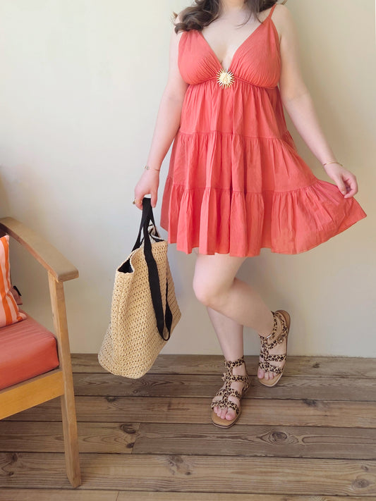 Robe Carlotta terracotta