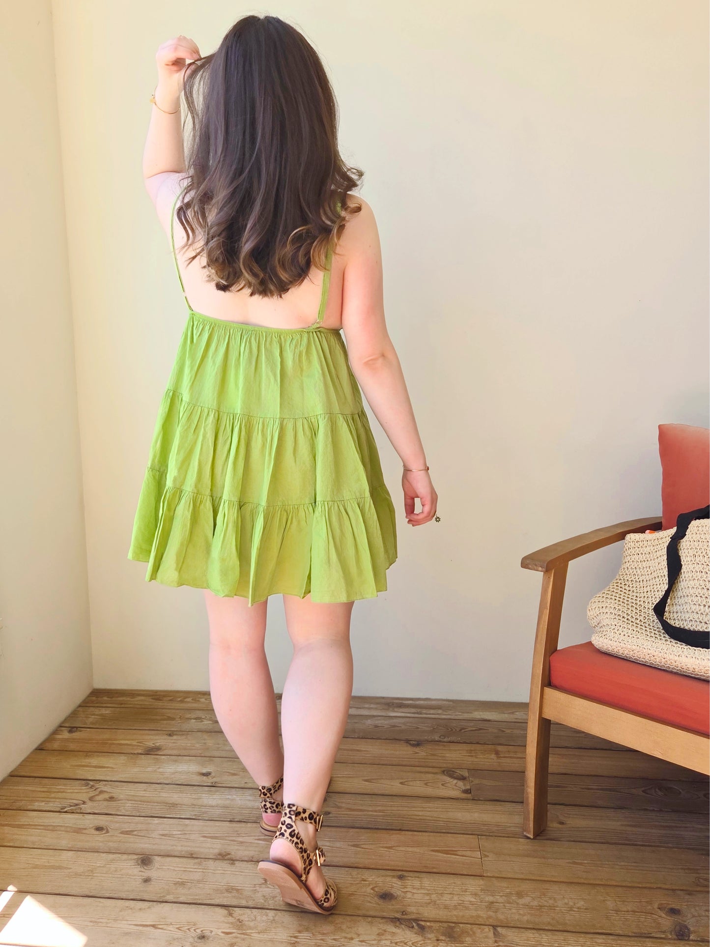 Robe Carlotta verte