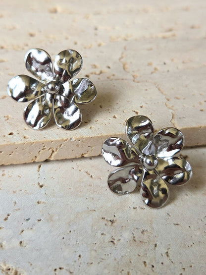 Boucles d'oreilles Kiera argentées