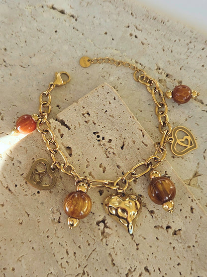 Bracelet Camie marron