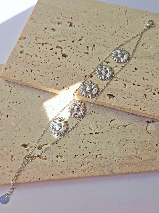 Bracelet Cléo argenté