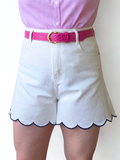 Ceinture Axelle framboise