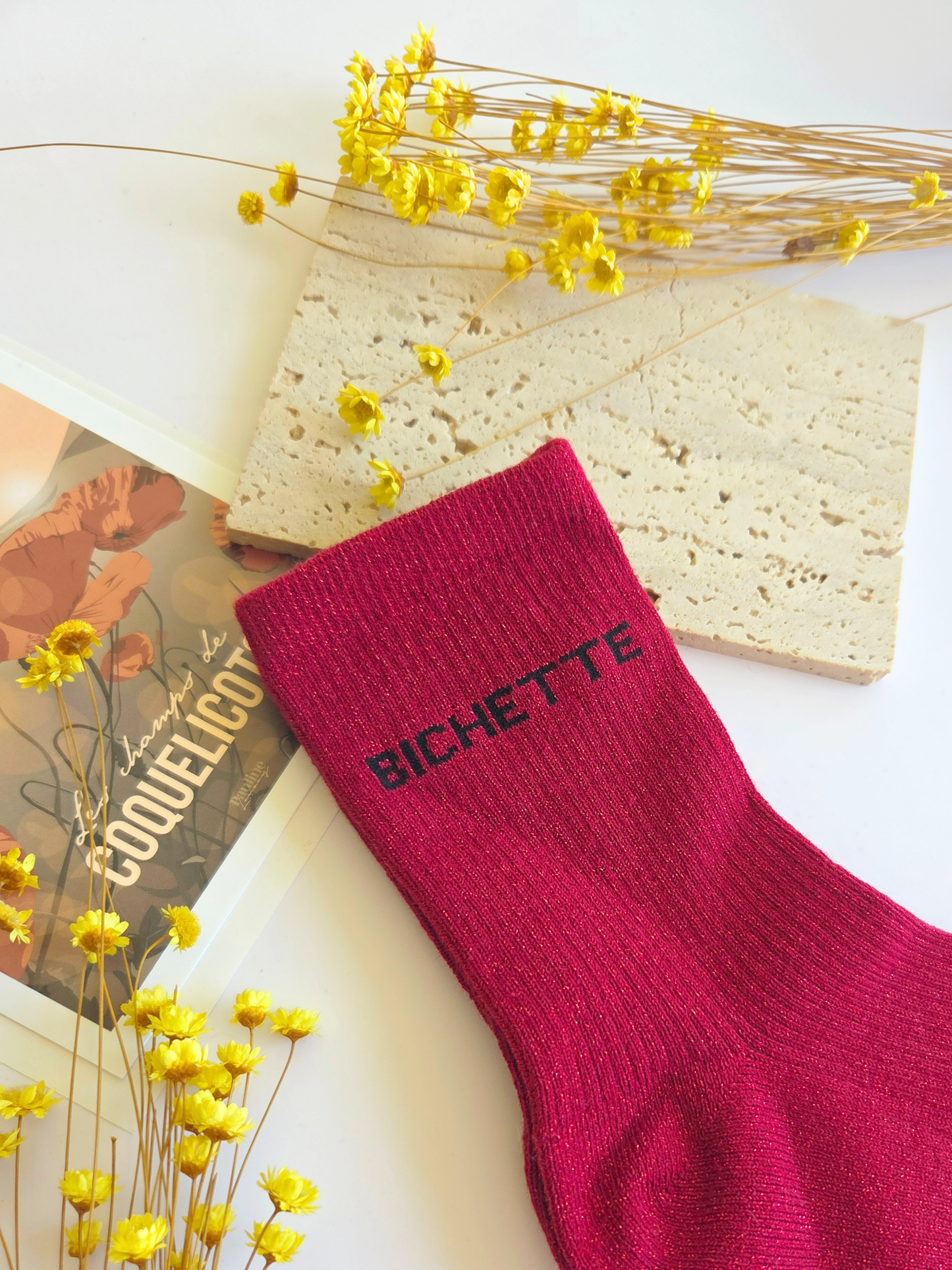 Chaussettes à paillettes Bichette