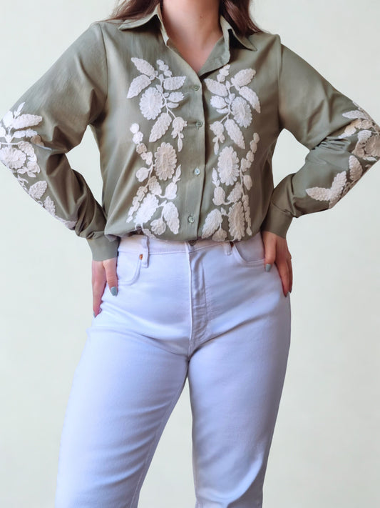 Chemise Iris Kaki