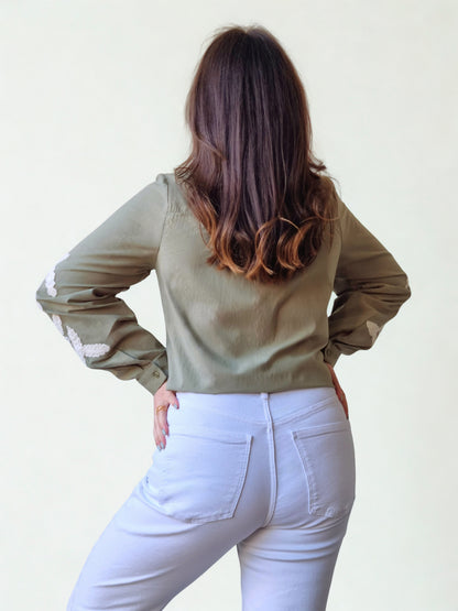 Chemise Iris Kaki
