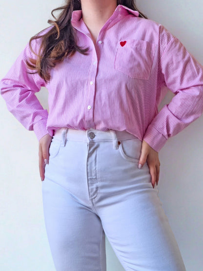 Chemise Lola rose