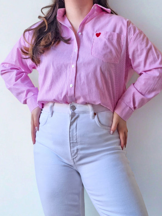 Chemise Lola rose