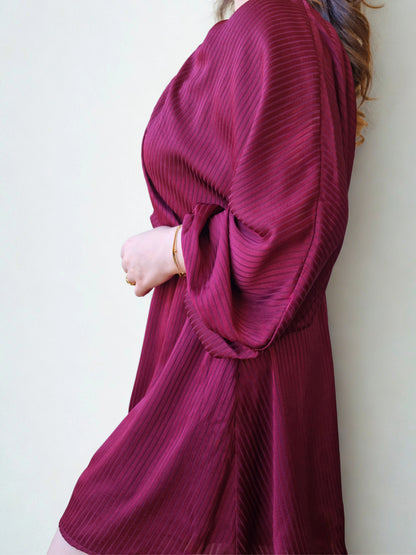 Combi-short Lia Bordeaux