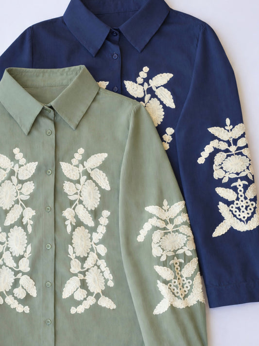 Chemise Iris Kaki