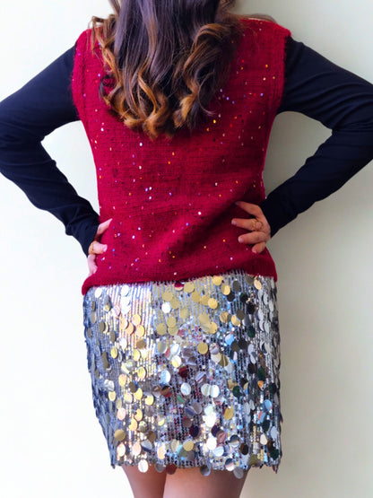 Gilet à sequins Audrey