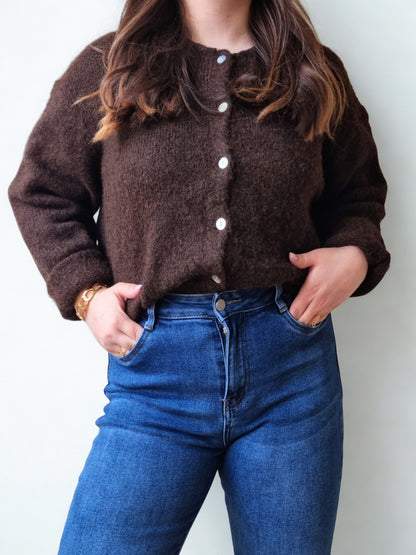 Gilet Polly chocolat