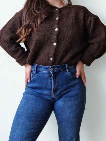 Gilet Polly chocolat