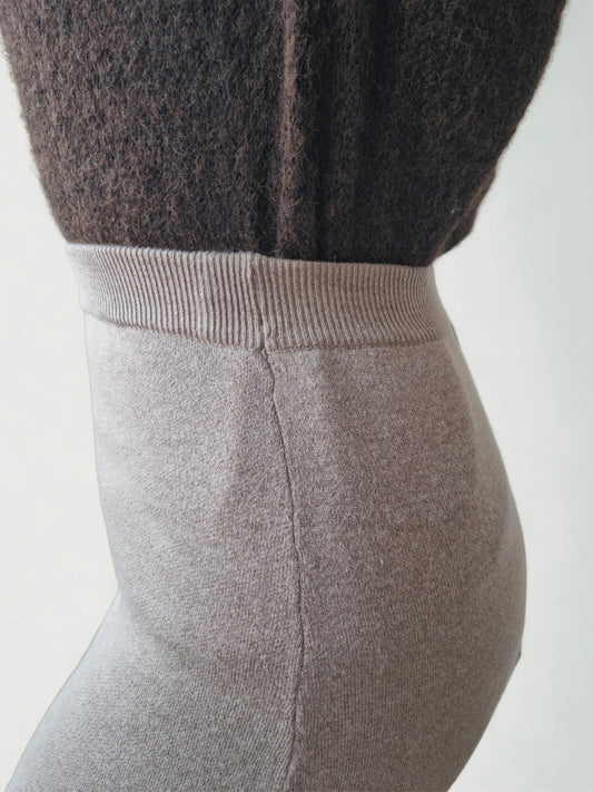Jupe Thaïs taupe