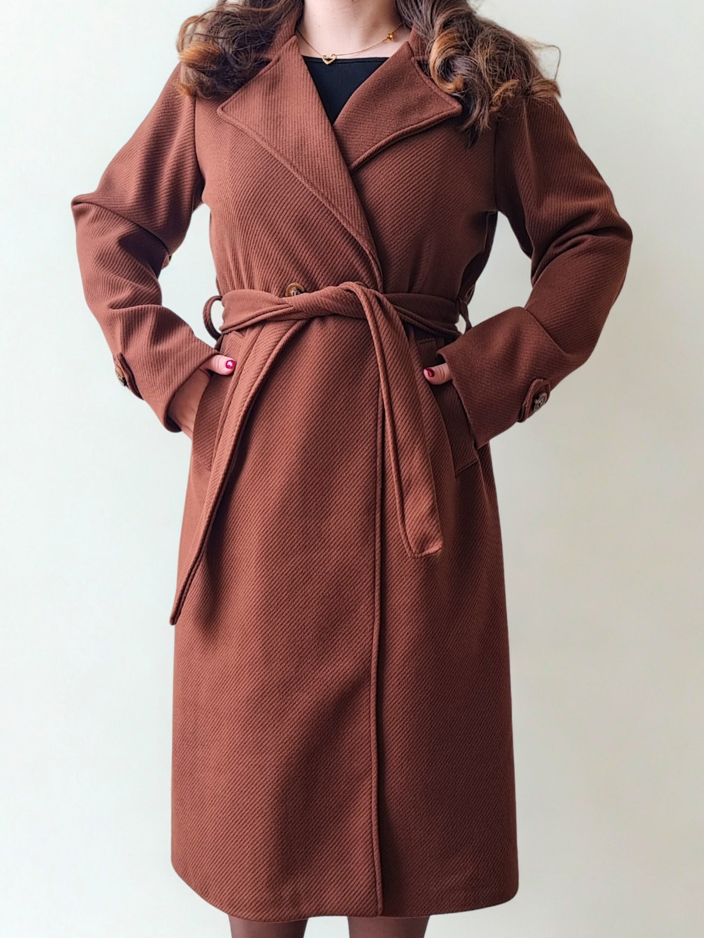 Manteau Gabrielle camel