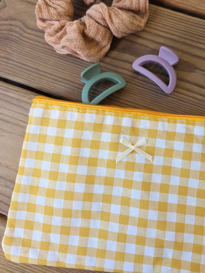 Pochette Georgia jaune