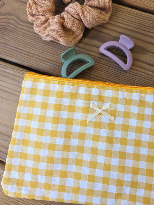 Pochette Georgia jaune