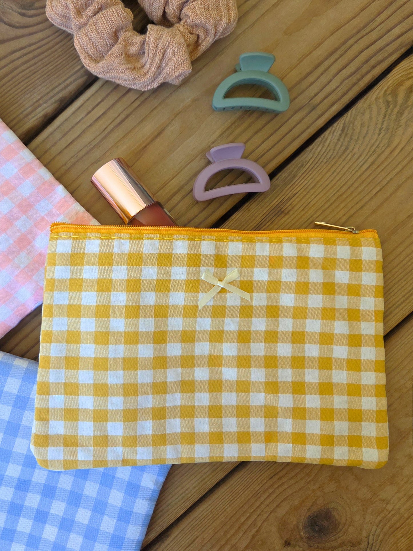 Pochette Georgia jaune
