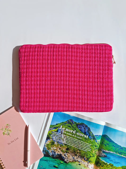 Housse pour ordinateur L’AMOUR – Rose & Rouge