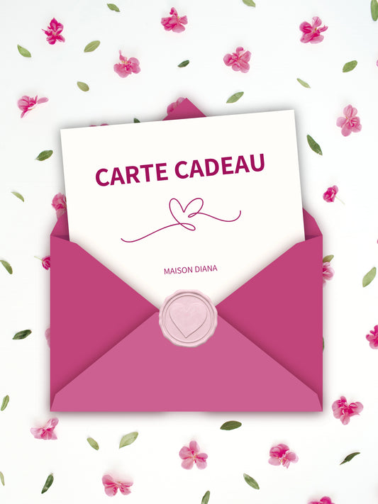 Carte cadeau Maison Diana